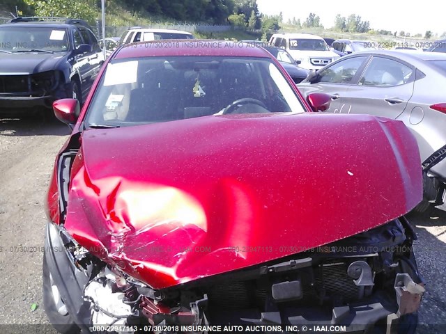 3MZBM1U79FM188661 - 2015 MAZDA 3 SPORT RED photo 6