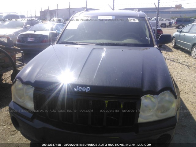 1J4GS48K05C633720 - 2005 JEEP GRAND CHEROKEE LAREDO/COLUMBIA/FREEDOM 黑色 照片 6