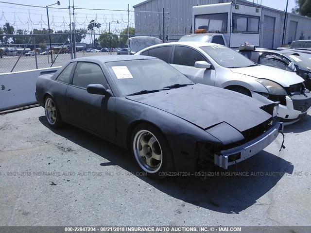 JN1MS34P6PW306375 - 1993 NISSAN 240SX SE BLACK photo 1