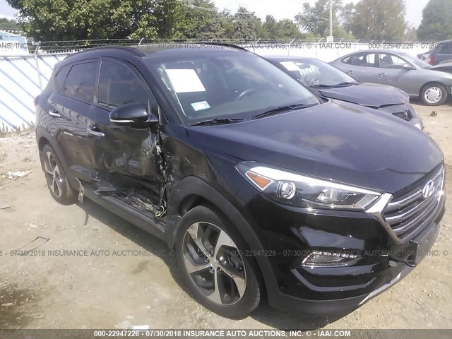 KM8J33A27GU189421 - 2016 HYUNDAI TUCSON LIMITED/SPORT AND ECO/SE BLACK photo 1