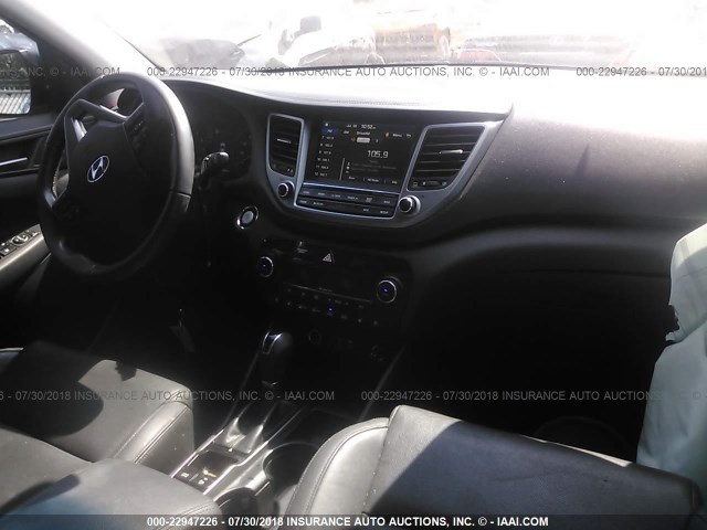 KM8J33A27GU189421 - 2016 HYUNDAI TUCSON LIMITED/SPORT AND ECO/SE BLACK photo 5
