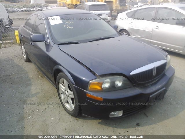 1LNHM86S02Y660215 - 2002 LINCOLN LS 蓝色 照片 6