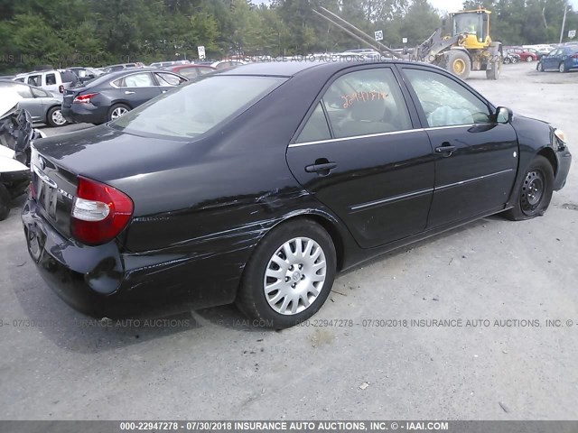 4T1BE30K03U227405 - 2003 TOYOTA CAMRY LE/XLE/SE Qara foto 4