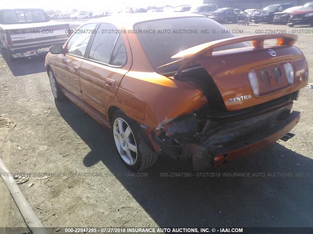 3N1AB51A06L490943 - 2006 NISSAN SENTRA SE-R SPEC V ORANGE photo 6