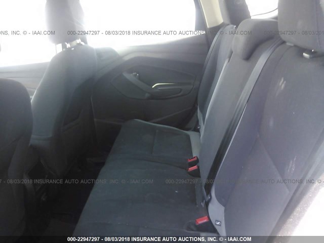 1FMCU0F70EUD57907 - 2014 FORD ESCAPE S BLACK photo 8