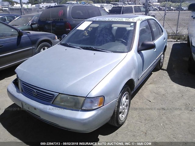 1N4AB41D2SC763975 - 1995 NISSAN SENTRA XE/GXE/GLE/BASE Light Blue photo 2