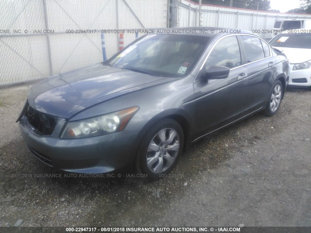 1HGCP2F88AA067699 - 2010 HONDA ACCORD EXL GRAY photo 2