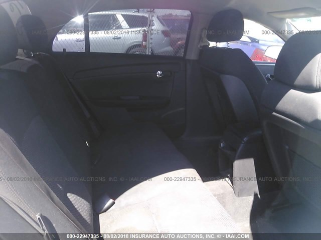 1G1ZH57B39F163670 - 2009 CHEVROLET MALIBU 1LT WHITE photo 8