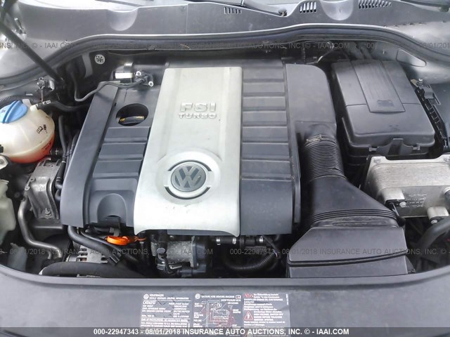 WVWJK73C77P115855 - 2007 VOLKSWAGEN PASSAT GRAY photo 10