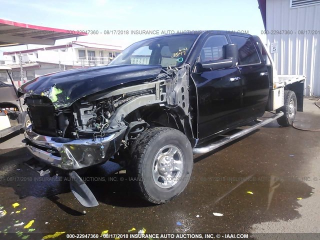 3C63D3HL3CG262247 - 2012 DODGE RAM 3500 SLT GREEN photo 2