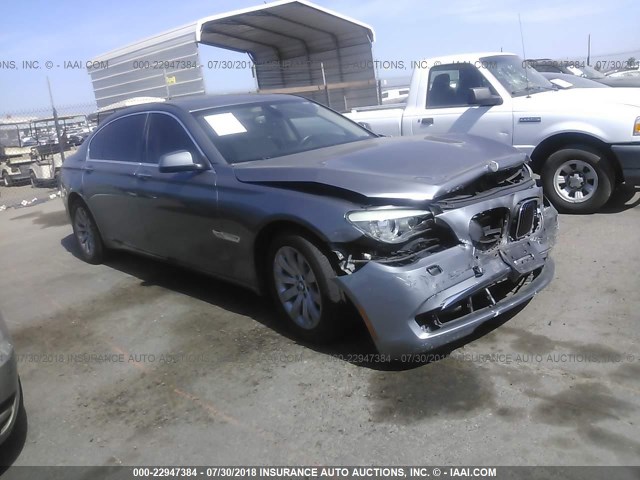 WBAKC8C50AC430162 - 2010 BMW 750 LI/XDRIVE GRAY photo 1
