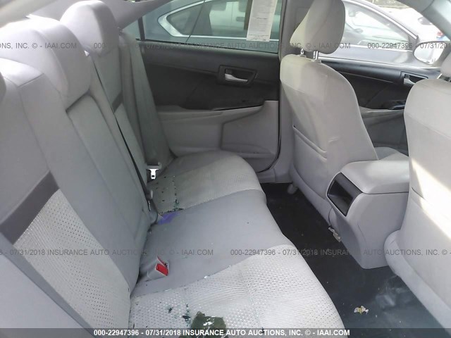 4T1BF1FKXEU732556 - 2014 TOYOTA CAMRY L/SE/LE/XLE თეთრი ფოტო 8