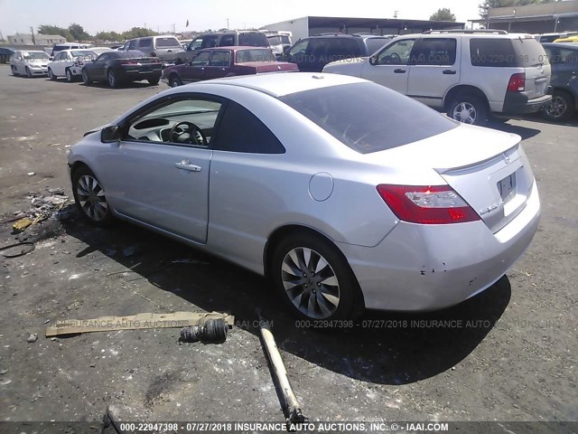 2HGFG1B97AH510691 - 2010 HONDA CIVIC EXL 银色 照片 3