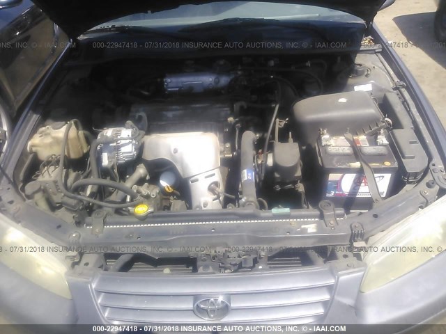 4T1BG22K5VU075965 - 1997 TOYOTA CAMRY CE/LE/XLE 灰色 照片 10