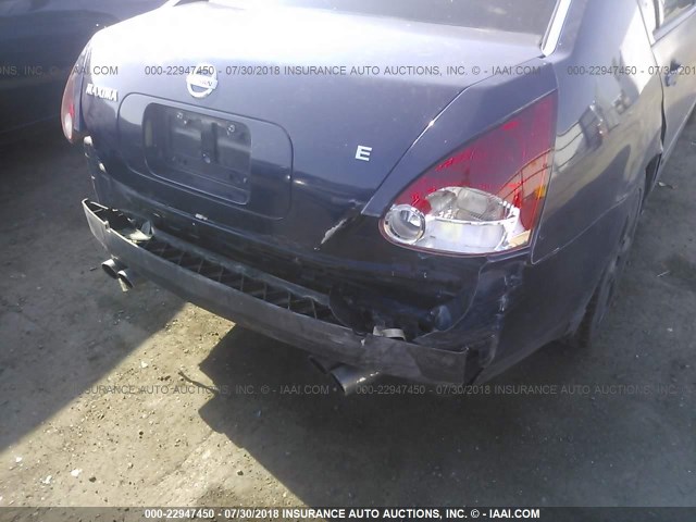 1N4BA41E34C903549 - 2004 NISSAN MAXIMA SE/SL Navy photo 6