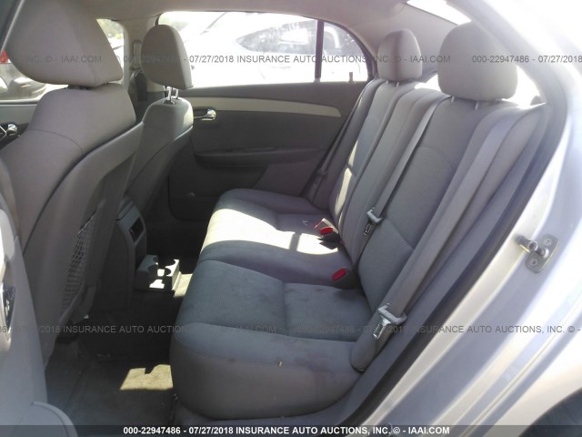 1G1ZA5EU5BF207800 - 2011 CHEVROLET MALIBU LS Gümüş foto 8