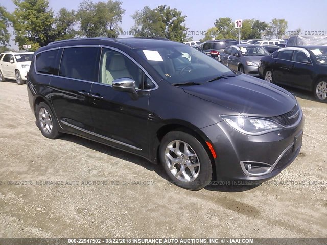 2C4RC1GG9HR837953 - 2017 CHRYSLER PACIFICA LIMITED GRAY photo 1