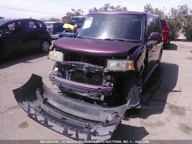 JTLKT334750174899 - 2005 TOYOTA SCION XB Púrpura foto 6