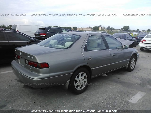 4T1BF28K8XU081580 - 1999 TOYOTA CAMRY LE/XLE GRAY photo 4