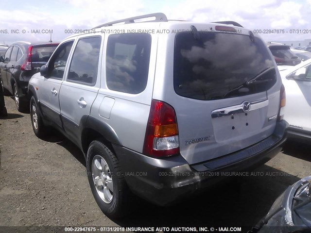 4F2CZ961X4KM02240 - 2004 MAZDA TRIBUTE ES 银色 照片 3