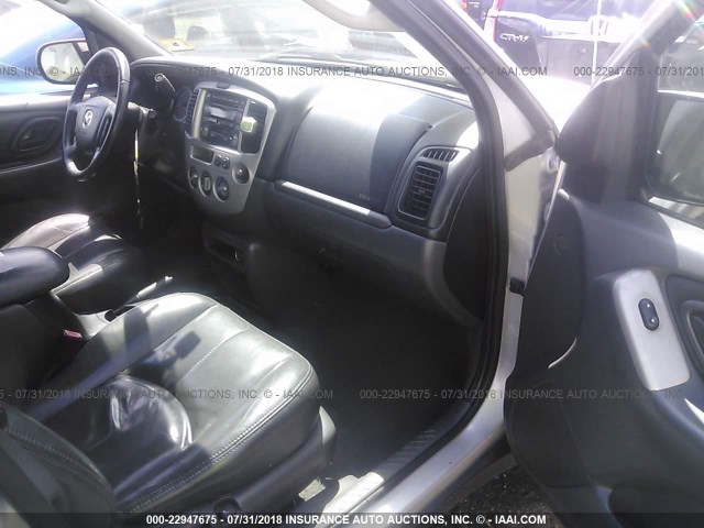 4F2CZ961X4KM02240 - 2004 MAZDA TRIBUTE ES 银色 照片 5