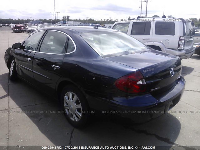 2G4WC582671188232 - 2007 BUICK LACROSSE CX BLUE photo 3