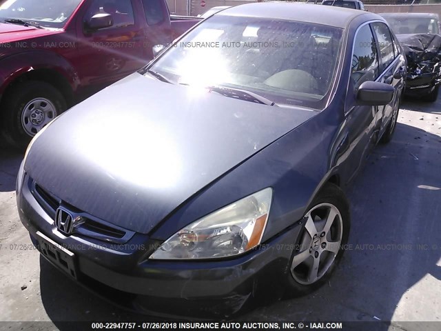 JHMCN36535C010626 - 2005 HONDA ACCORD HYBRID Pewter photo 2