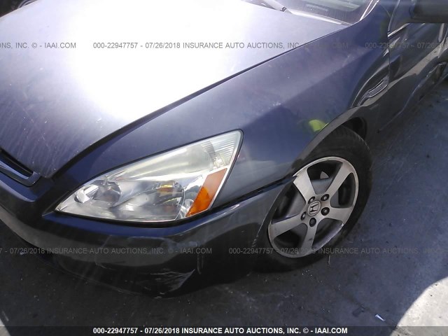 JHMCN36535C010626 - 2005 HONDA ACCORD HYBRID Pewter photo 6