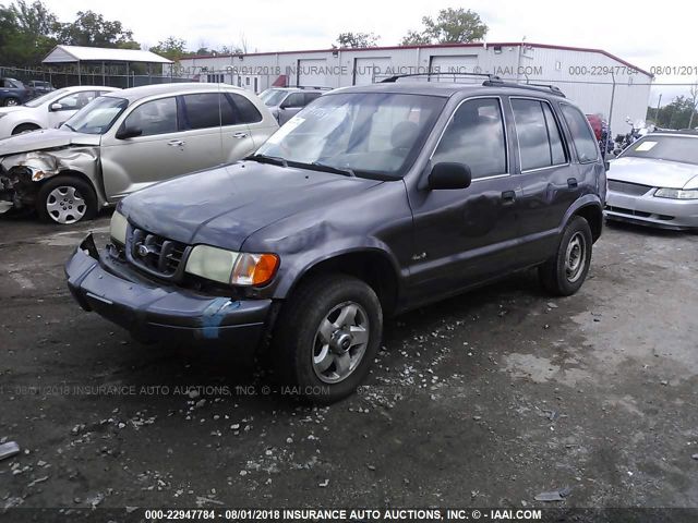 KNDJA7239Y5662451 - 2000 KIA SPORTAGE GRAY photo 2