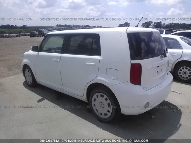 JTLKE50E991093356 - 2009 TOYOTA SCION XB Weiß Foto 3