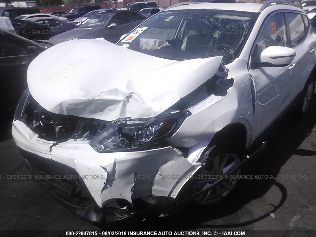 JN1BJ1CP3JW164655 - 2018 NISSAN ROGUE SPORT S/SV/SL WHITE photo 6