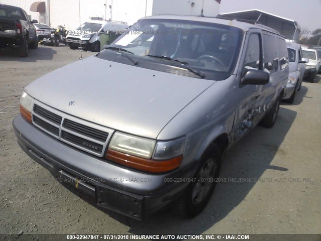 1B4GH44R7SX535874 - 1995 DODGE GRAND CARAVAN SE SILVER photo 2