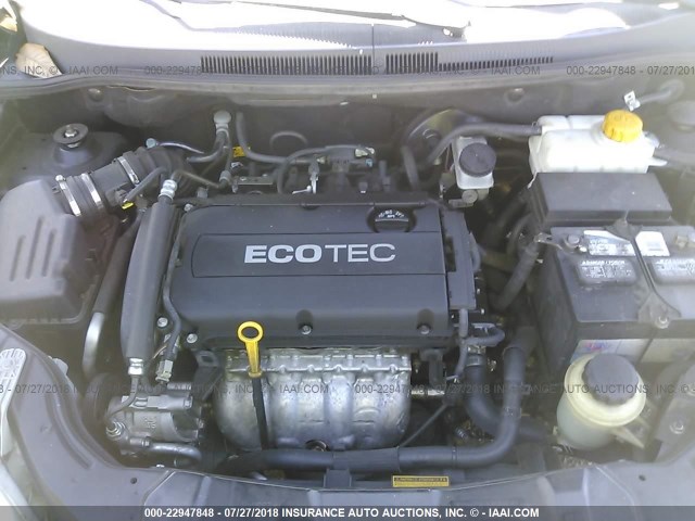 KL1TD66E59B606975 - 2009 CHEVROLET AVEO LS/LT 黑色 照片 10