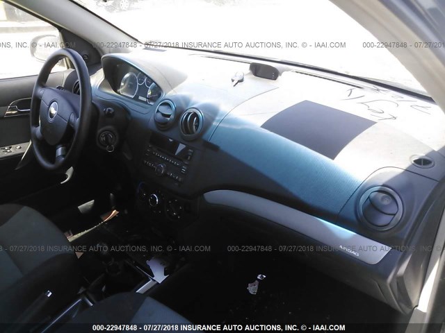 KL1TD66E59B606975 - 2009 CHEVROLET AVEO LS/LT 黑色 照片 5