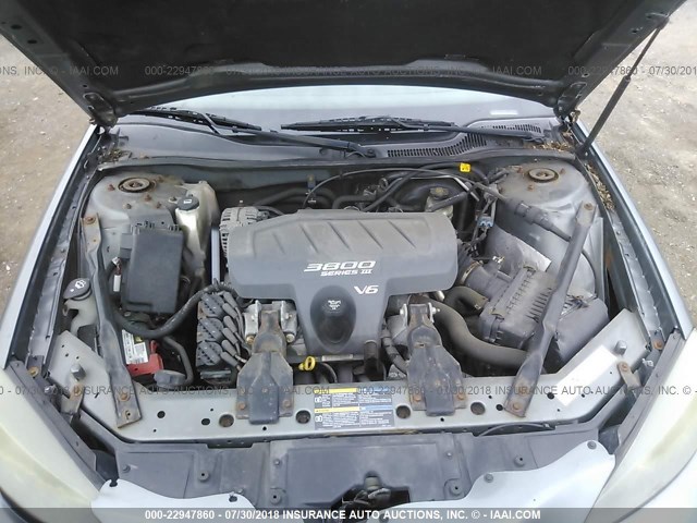 2G2WP522151280285 - 2005 PONTIAC GRAND PRIX Boz foto 10