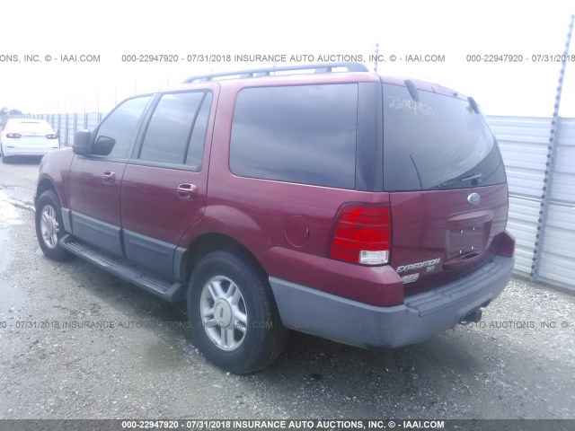 1FMPU15516LA29426 - 2006 FORD EXPEDITION XLT RED photo 3