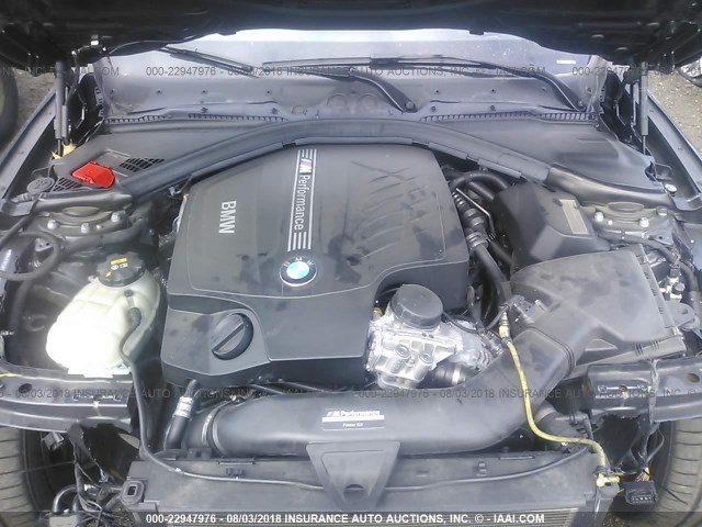 WBA3T7C53F5A36667 - 2015 BMW 435 XI BLUE photo 10