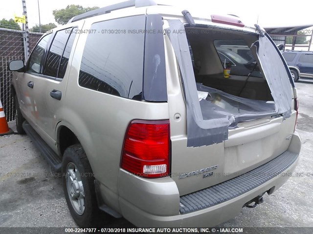 1FMZU73K65UA81230 - 2005 FORD EXPLORER XLT/XLT SPORT/NBX 金色 照片 3