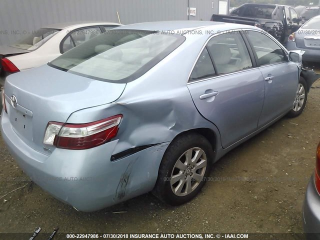 4T1BB46KX9U099009 - 2009 TOYOTA CAMRY HYBRID BLUE photo 4