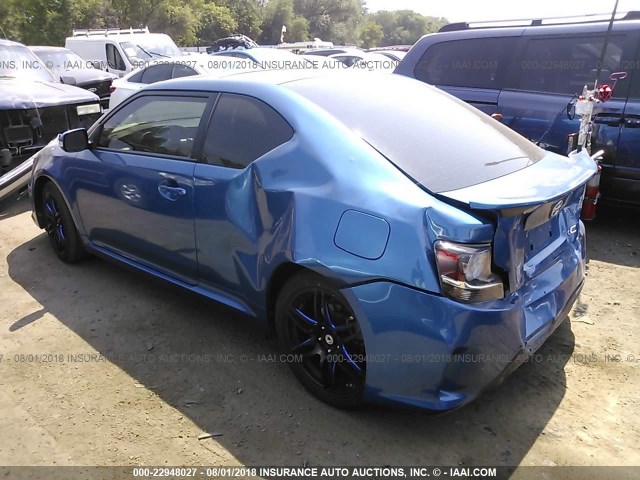 JTKJF5C78F3090863 - 2015 TOYOTA SCION TC 蓝色 照片 3