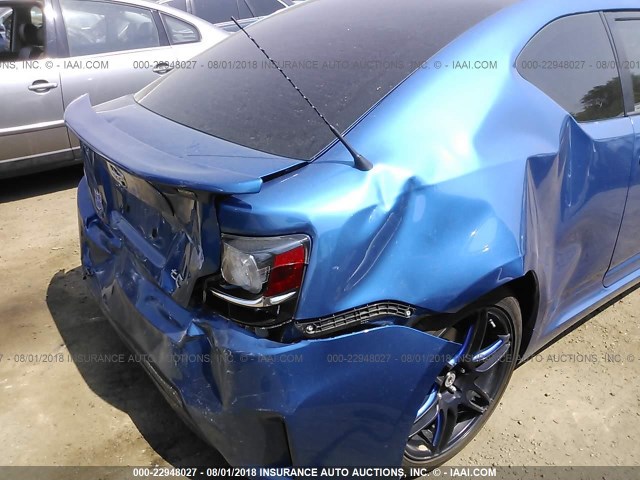 JTKJF5C78F3090863 - 2015 TOYOTA SCION TC 蓝色 照片 6