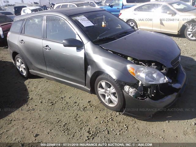 2T1KR30E98C692160 - 2008 TOYOTA COROLLA MATRIX XR GRAY photo 1