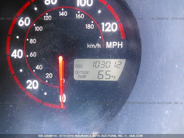 2T1KR30E98C692160 - 2008 TOYOTA COROLLA MATRIX XR GRAY photo 7