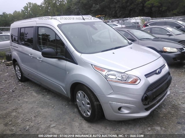 NM0GS9F76H1293780 - 2017 FORD TRANSIT CONNECT XLT SILVER photo 1