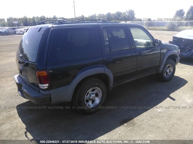 1FMZU72X5YUB54556 - 2000 FORD EXPLORER XLS BLACK photo 4