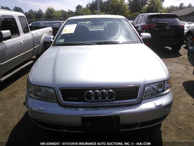 WAUED28D7XA268509 - 1999 AUDI A4 2.8 QUATTRO SILVER photo 6