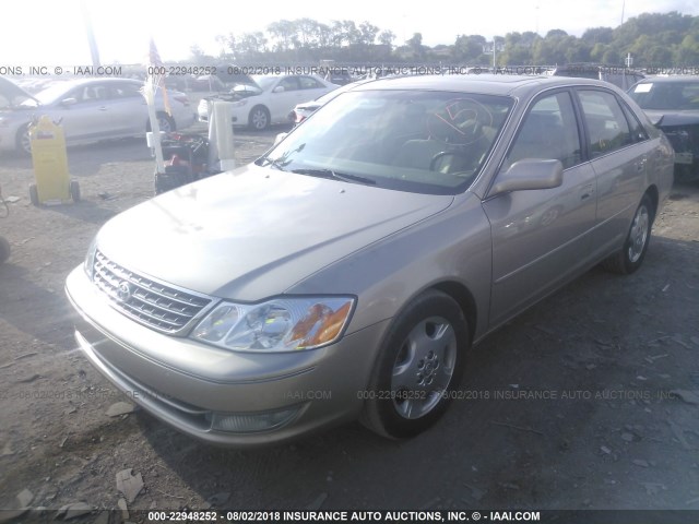 4T1BF28B94U342274 - 2004 TOYOTA AVALON XL/XLS GOLD photo 2