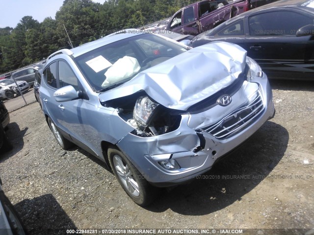 KM8JU3AC7DU584765 - 2013 HYUNDAI TUCSON GLS/LIMITED 蓝色 照片 1