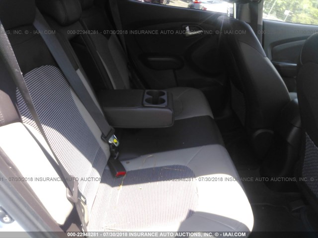 KM8JU3AC7DU584765 - 2013 HYUNDAI TUCSON GLS/LIMITED 蓝色 照片 8