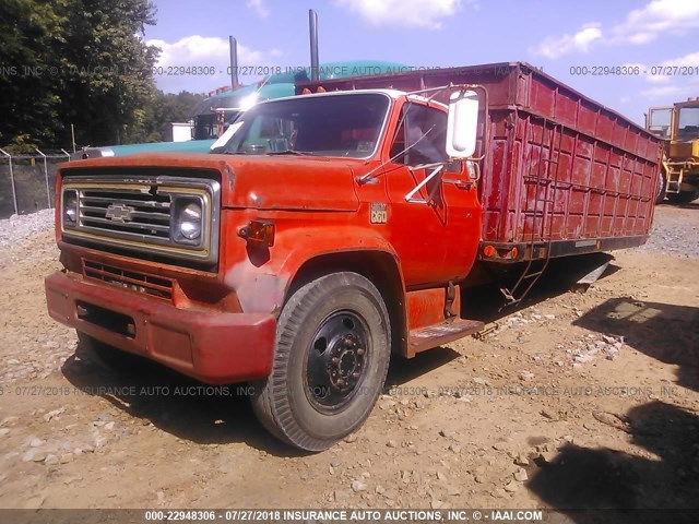 0000CCE613V147128 - 1973 CHEVROLET C60 RED photo 2